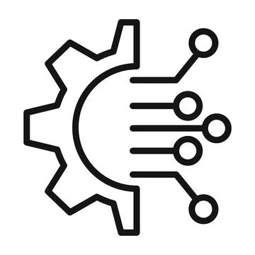 Transform Icon Series Change and Innovation Illustrations for Technology an.. Stock Illustration