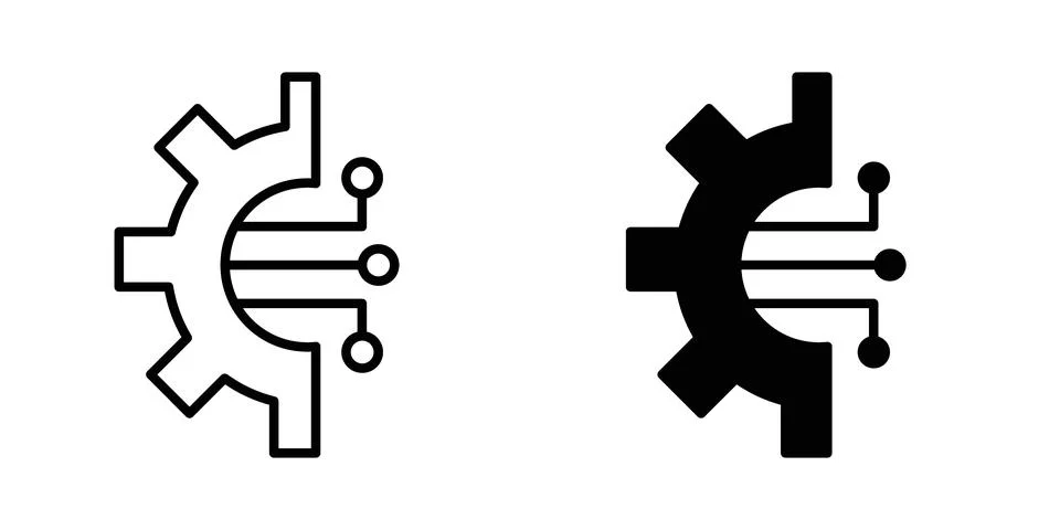 Transform icon vector editable eps10 Stockillustratie