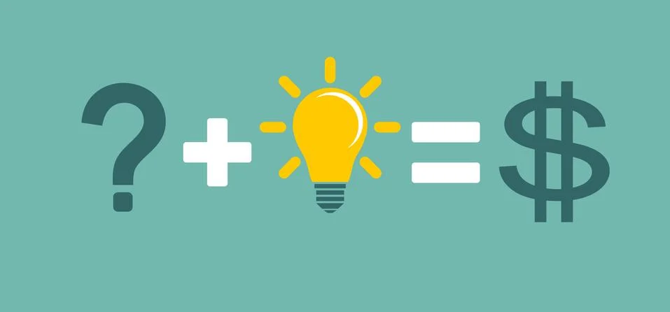 Transform idea into business concept イラスト素材