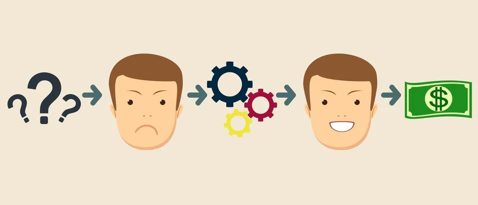 Transform idea intro business concept イラスト素材