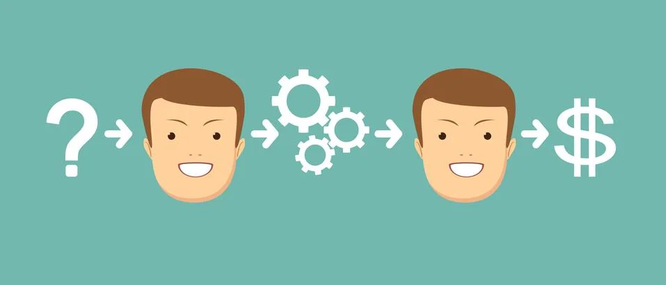 Transform idea intro business concept イラスト素材