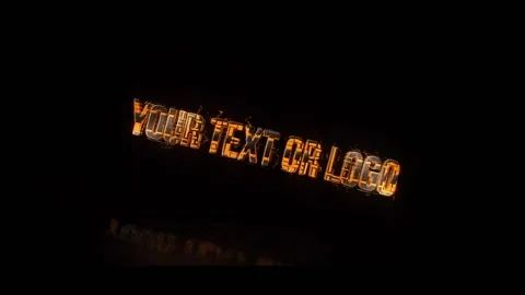 Transform Logo Reveal After Effects stock