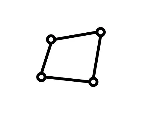 Transform tool outline icon. linear style sign for mobile concept and web des Stock Illustration