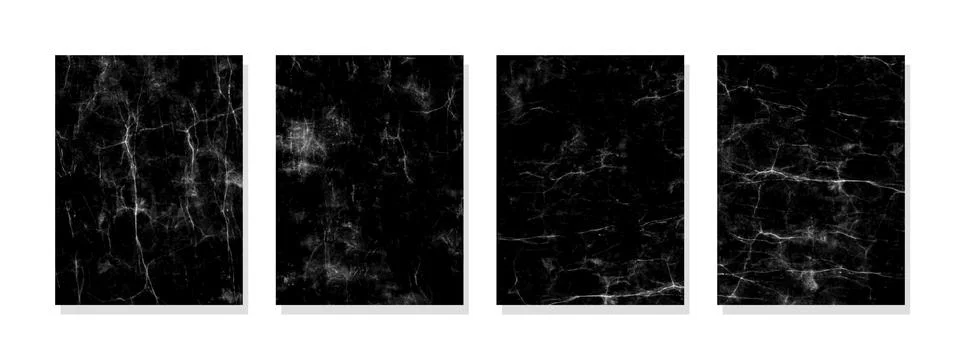 Transform your space with captivating black and white marble wall art, a mo.. Stock Illustration