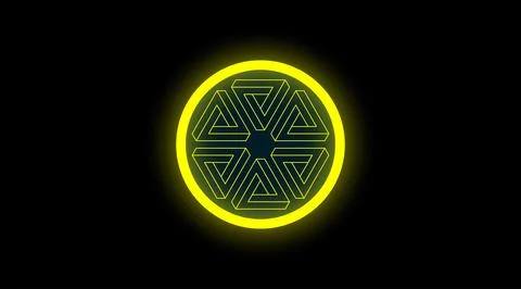 Transformation and evolution background design. Abstract geometric compositio Stock Illustration