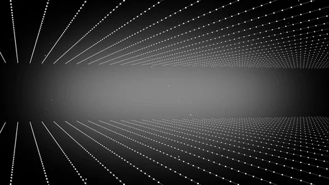 Transformation of flickering light pattern of future innovation technology Stock Footage 123499511