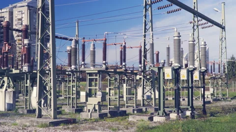 Transformation station  Stock Footage 142581394