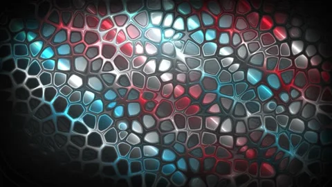 Transformations Background Animation of Texture Cells | 4K Stock Footage 233066592