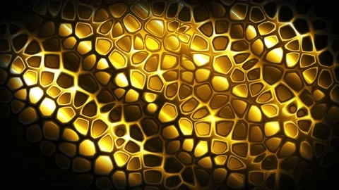 Transformations Background Animation of Texture Cells | 4K Stock Footage 233066594