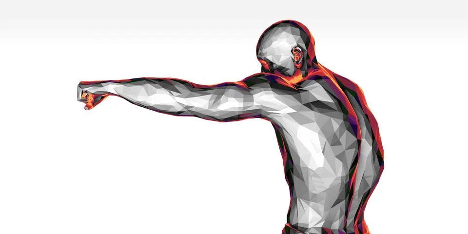 Transformative Human Potential Through Artificial Intelligence AI Stock Illustration