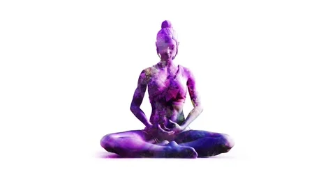 Transformative Meditation Sessions Unlock Higher Consciousness And Peace Stock Footage 329341347