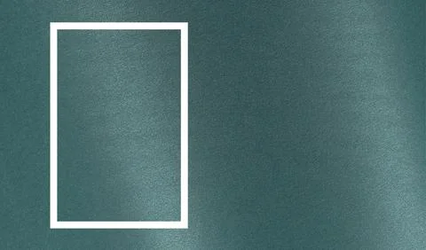 Transformative teal color composition with minimal frame and rich gradient .. Stock Photos