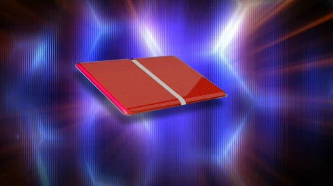 Transformer laptop on background  Stock Footage 684692