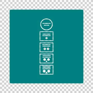 Transformer Layers Stack Ilustração Stock
