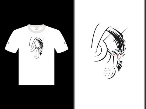 Transformers T-Shirt Vector Design Illustrazione stock