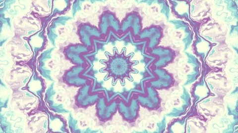 Transforming abstract esoteric Mandala. Seamless loop footage. Stock Footage 133522552