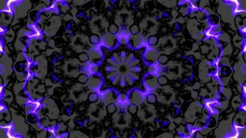 Transforming abstract esoteric Mandala. Seamless loop footage. Video stock 133764029
