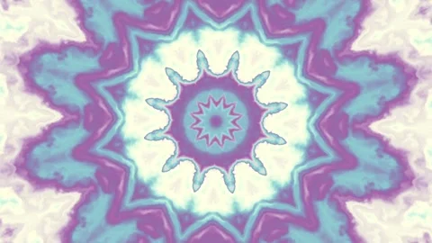 Transforming abstract esoteric Mandala. Seamless loop footage. Stock Footage 133872098
