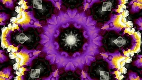 Transforming abstract mandala. 4k loop footage. Sacred symbol. Stock Footage 238836705