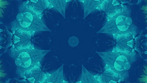 Transforming abstract mandala. 4k loop footage. Sacred symbol. Stock Footage 238838751