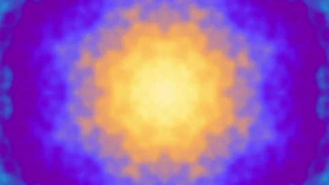 Transforming abstract mandala. 4k loop footage. Sacred symbol. Blurred Video stock 263717002