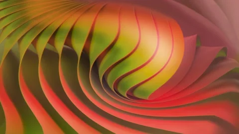 Transforming abstract organic form Stock Footage 140935828