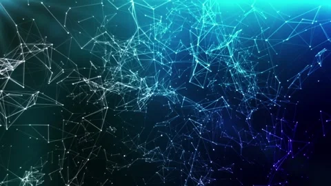 Transforming Blue Plexus Background Stock Footage 279084250
