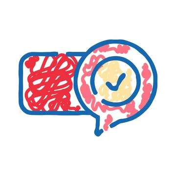 Transforming complex thoughts into clear simple solutions Illustrazione stock