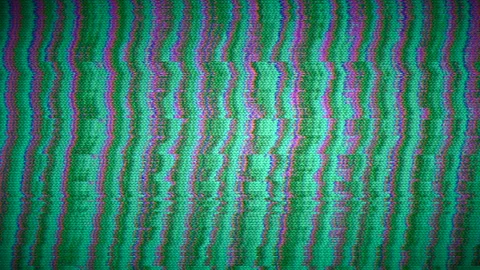 Transforming data error shimmering nostalgic iridescent background. Stock Footage 219149827