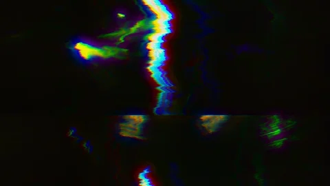 Transforming data glitch futuristic sci-fi iridescent background. Stock Footage 120364280
