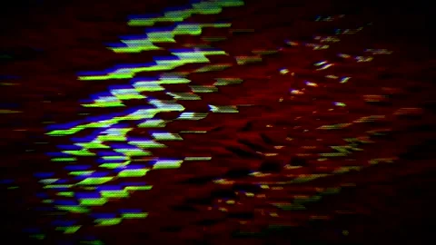 Transforming dynamic nostalgic dreamy communication breakdown effect background Stock Footage 174180141