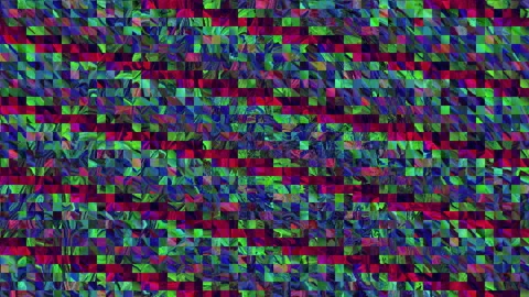 Transforming error data geometrical cyberpunk iridescent background. Stock Footage 154181157