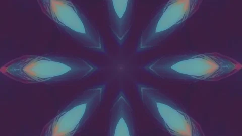Transforming geometrical pattern, abstract dreamy shimmering background. Video stock 107837512