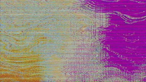 Transforming ornamental sci-fi psychedelic holographic background neon moving Stock Footage 151224782