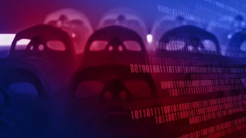 Transforming the tech landscape how binary code and artificial intelligence Stock Footage 247075892