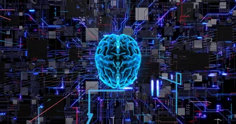 Transforming Technology: Artificial Intelligence and Computer Chips Stock Footage 238766493