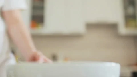 Transfusion test from a Cup of in Cup Stock-Footage 88520825