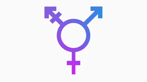 Transgender animation trasnparent 库存影片 101594208