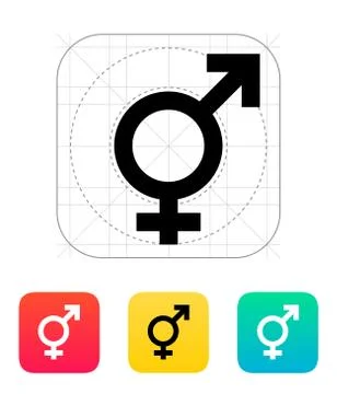 Transgender icon Stock-Illustration