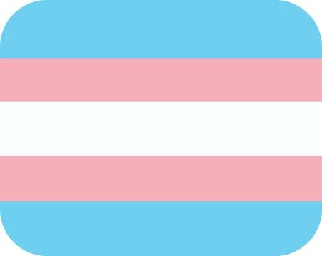Transgender Lgbt Pride Flag Rounded Icon Stock-Illustration