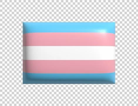 Transgender pride flag isolated. Trans flag. Transgender community flag Stock Illustration