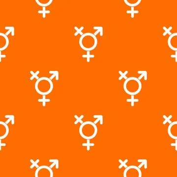 Transgender sign pattern seamless Stock Illustration
