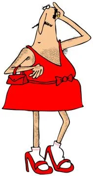 Transgendered Stock Illustration