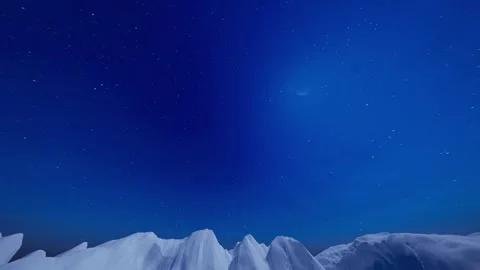 The transience of time on a cosmic scale. The rapid change of the time of day. Stock Footage 277313809