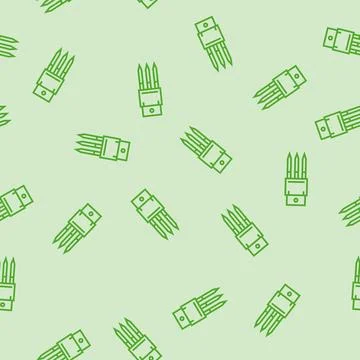 Transistor electronic component line seamless pattern Stock Illustration
