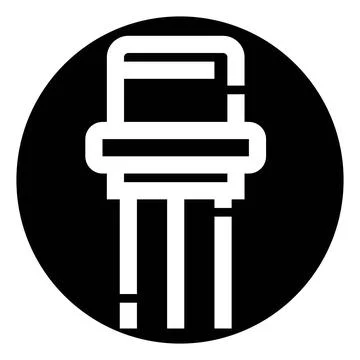 Transistor electronic component semiconductor engineering icon design Ilustração Stock