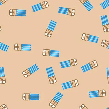 Transistor electronic component vector seamless pattern Stockillustratie