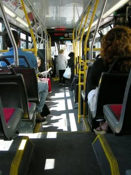 Transit city  bus Stock Photos
