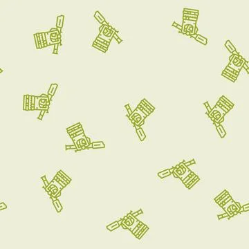 Transit level tool civil engineer line seamless pattern Stock Illustration