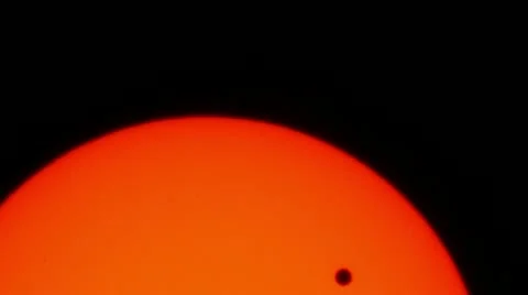 Transit of Venus 2012 07-2 Stock Footage